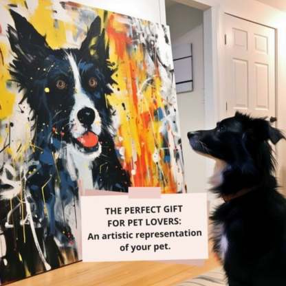 Basquiat Canvas 'The beast on fire' Special EditionTM-Artloverhouse
