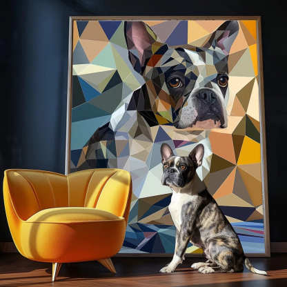 Cubism Art-Geometry Canvas-Artloverhouse