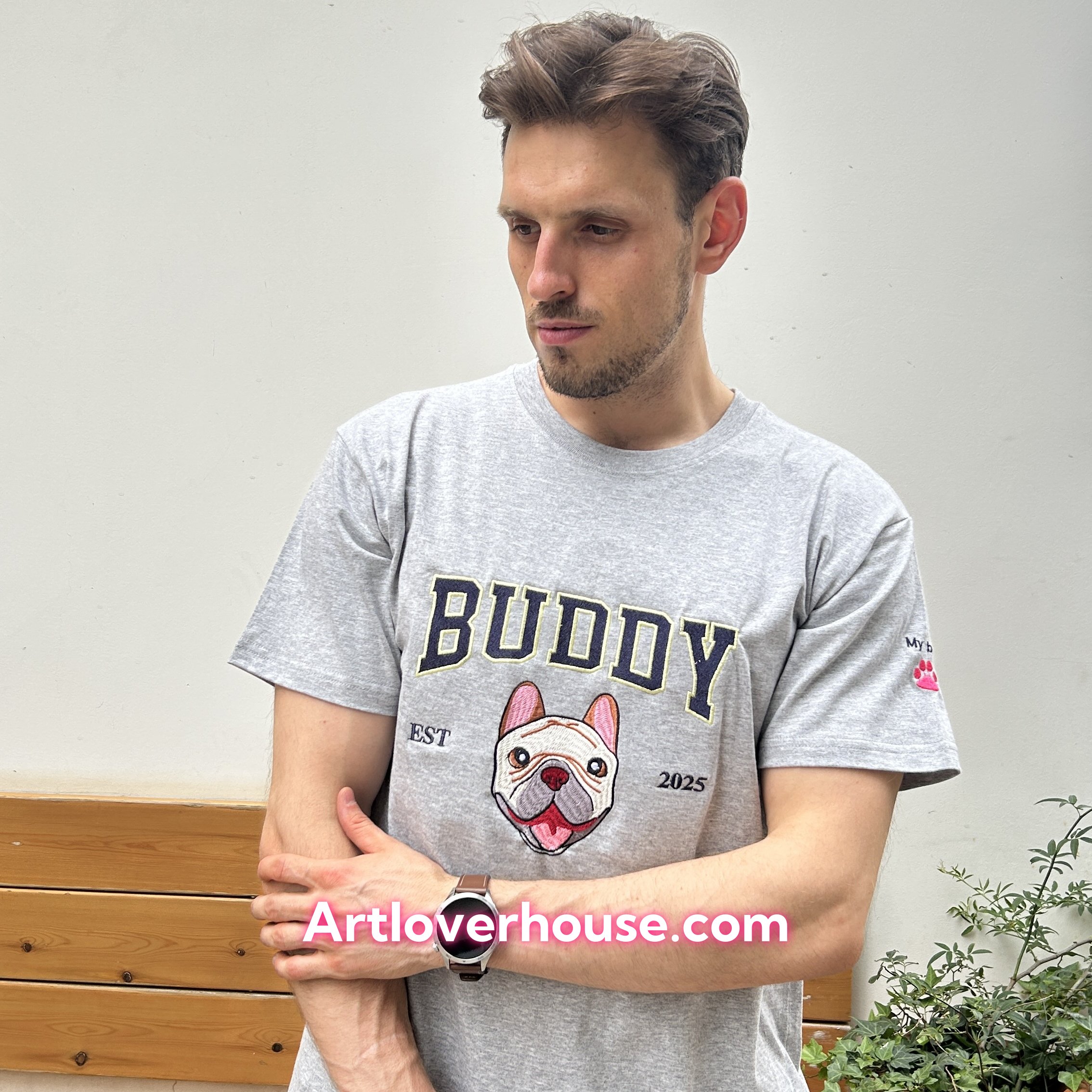 Custom Embroidered Pet  Sweatshirt
