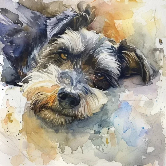 Watercolor Painting Canvas