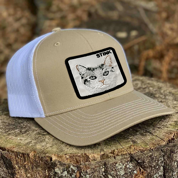 Personalized Embroidered Pet Patch Trucker Hat