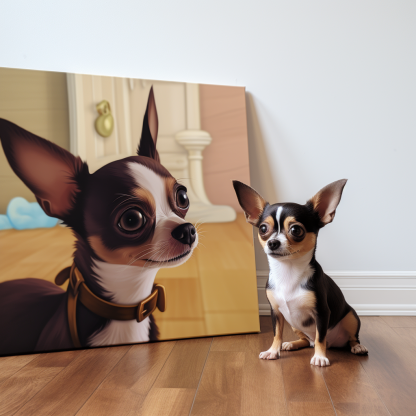 Cartoon Canvas for Your Pet