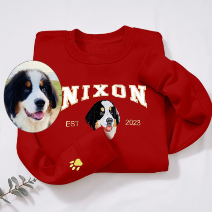Custom Embroidered Pet  Sweatshirt