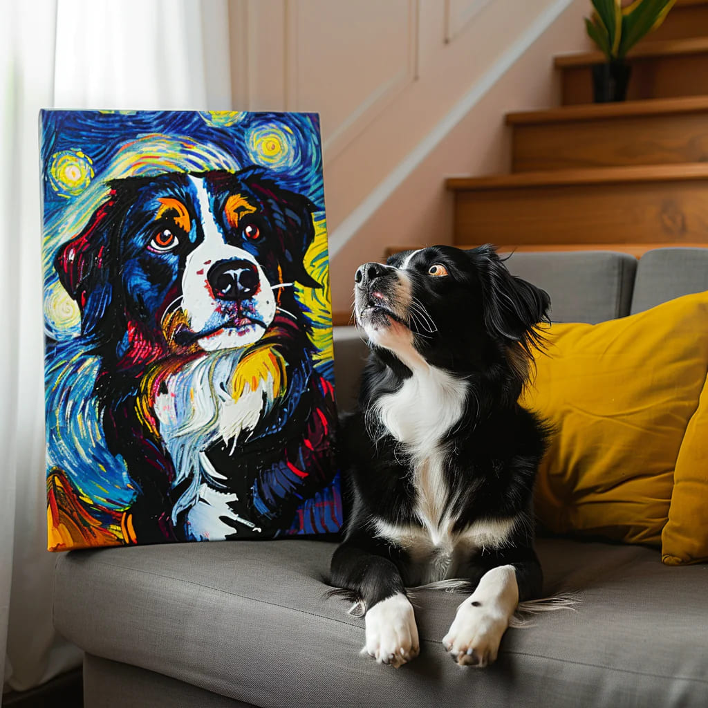 VG-Starry Night Canvas-Artloverhouse