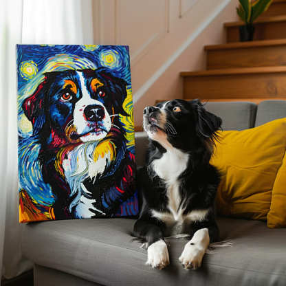 VG-Starry Night Canvas-Artloverhouse