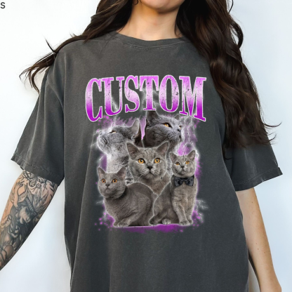 Custom cat shirt best sale