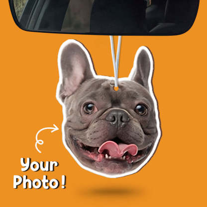 Custom Pet Photo Air Freshener Personalized Air Freshener