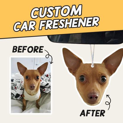 Custom Air Freshener - Car Accessories for Boyfriend Birthday Gift for Dad