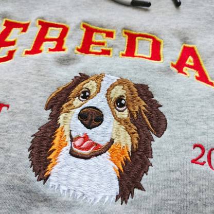 Custom Embroidered Pet  Sweatshirt