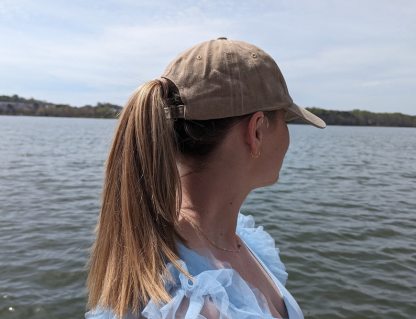 Custom Dog Ear or Cat Ear Outlines Engraved Patch Baseball Hat
