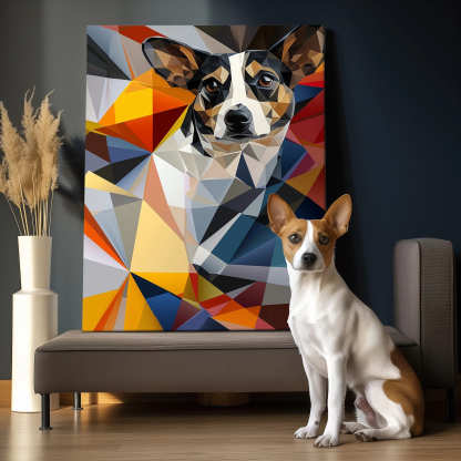 Cubism Art-Geometry Canvas-Artloverhouse
