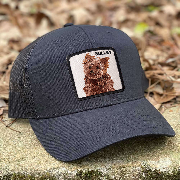 Personalized Embroidered Pet Patch Trucker Hat