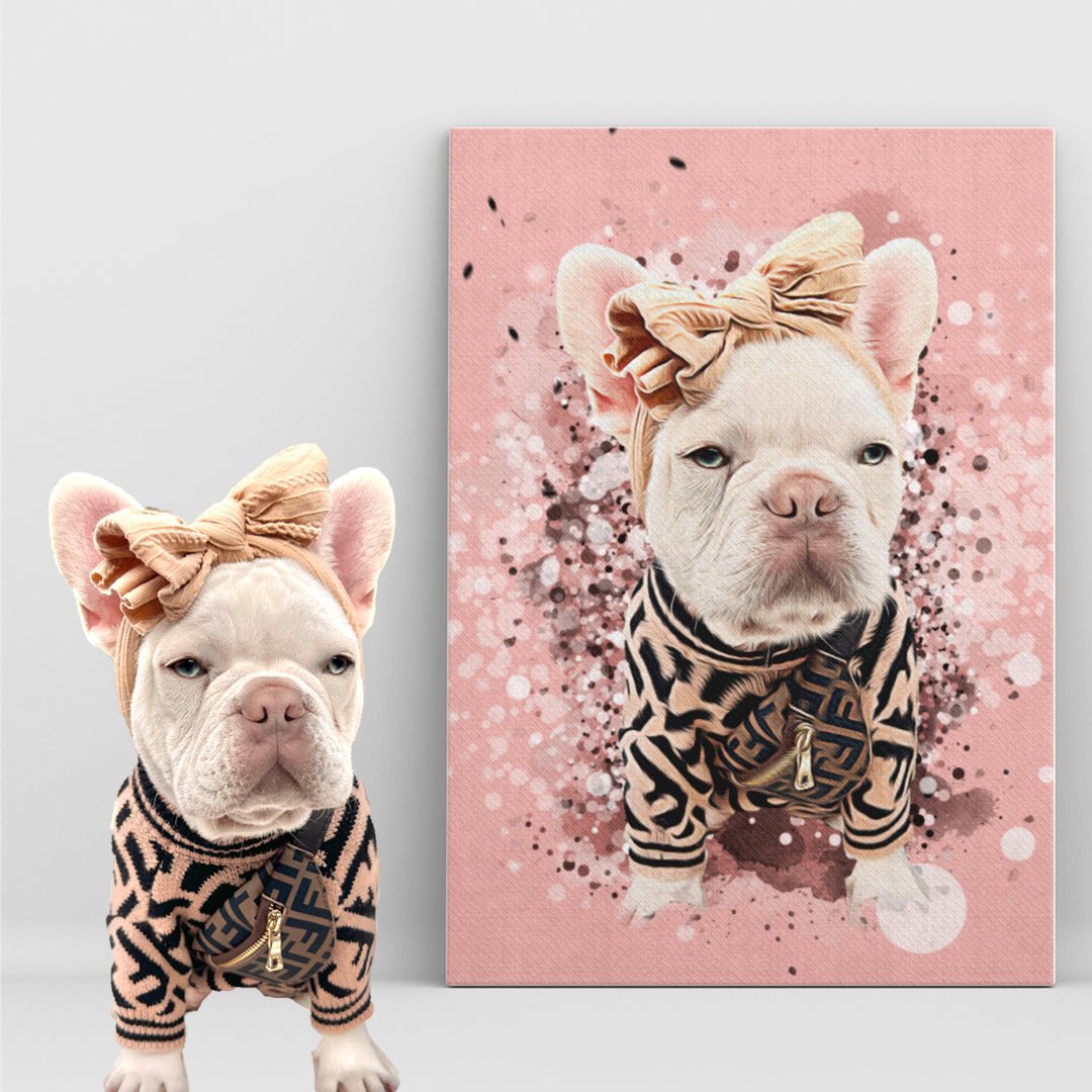 Personalized Pet Art - Canvas