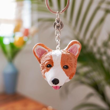 Custom Pet Sculpture Keychain - Carry Your Pet Everywhere You Go