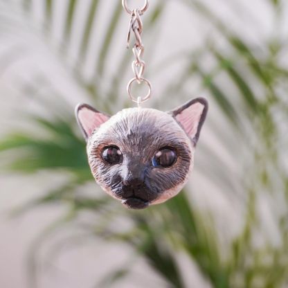 Custom Pet Sculpture Keychain - Carry Your Pet Everywhere You Go