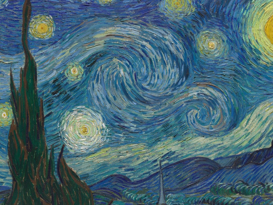 Art Pet Canvas Painting Style—Van Gogh-Artloverhouse