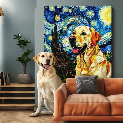 VG-Starry Night Canvas-Artloverhouse