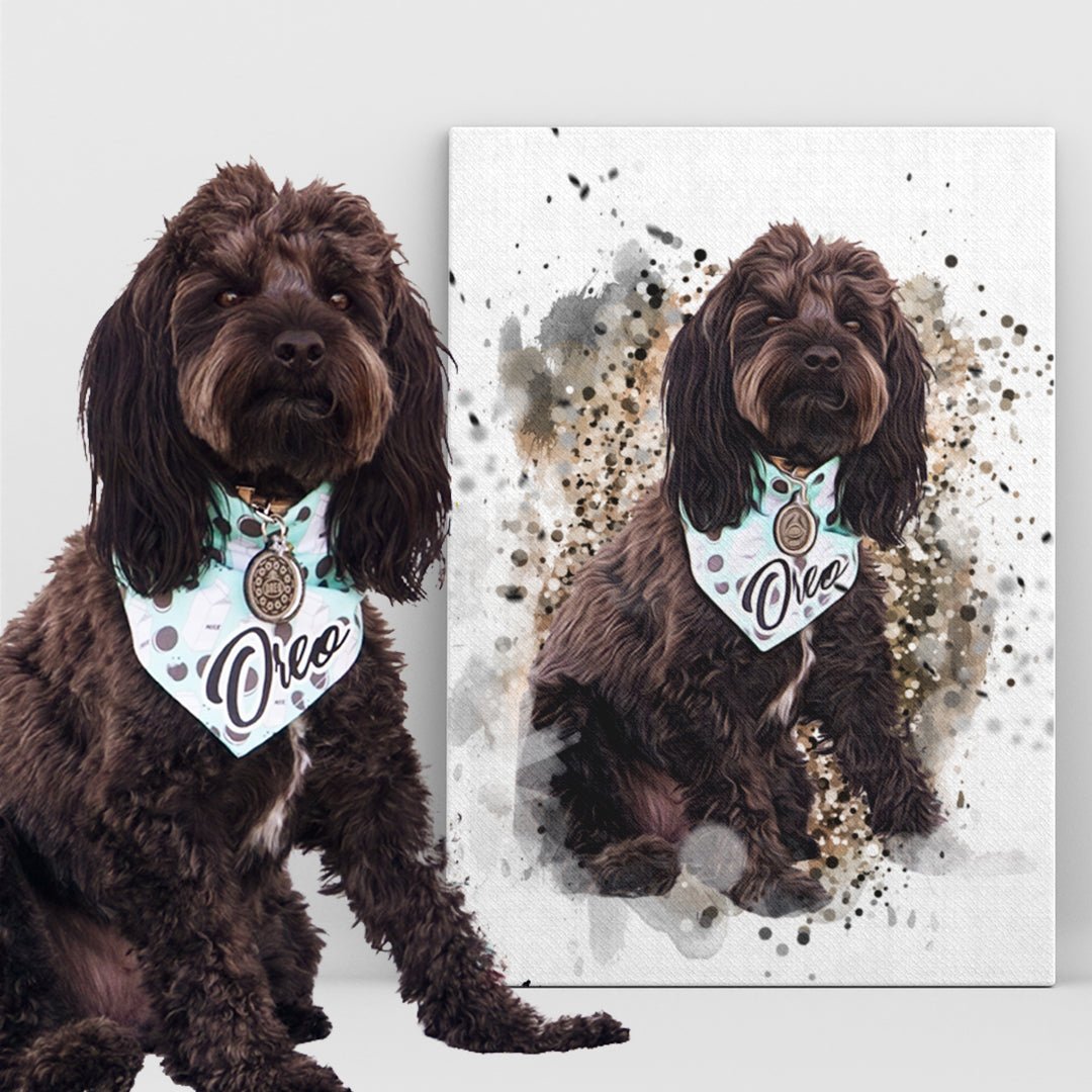 Personalized Pet Art - Canvas