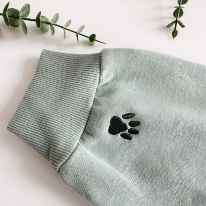 Personalized Pet Portrait Embroidered Sweatshirt