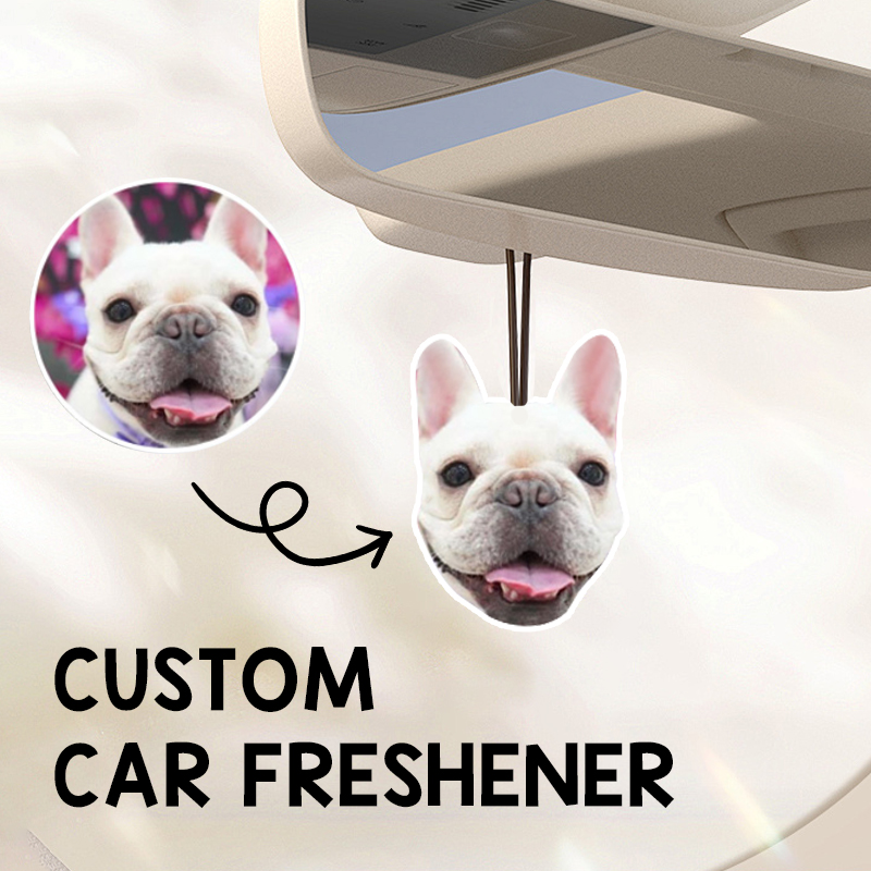 Personalized Air Freshener Car Accessory for Man - Personalize Birthday Gift for Him & Dad