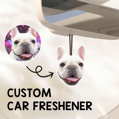 Personalized Air Freshener Car Accessory for Man - Personalize Birthday Gift for Him & Dad