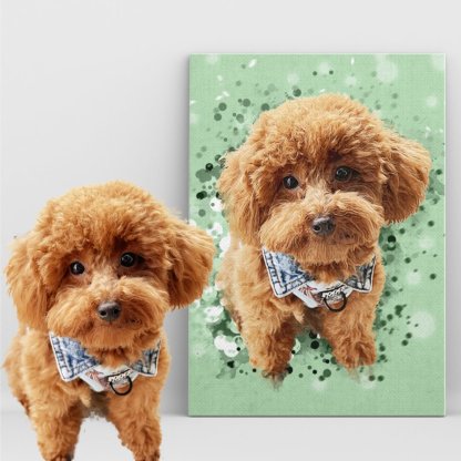 Personalized Pet Art - Canvas
