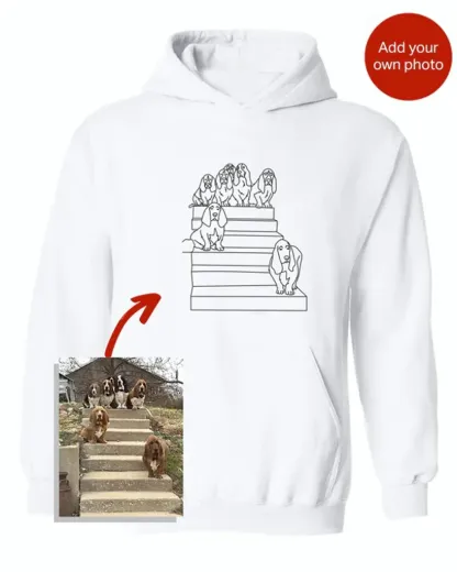 Custom Embroidered Hoodie-Artloverhouse