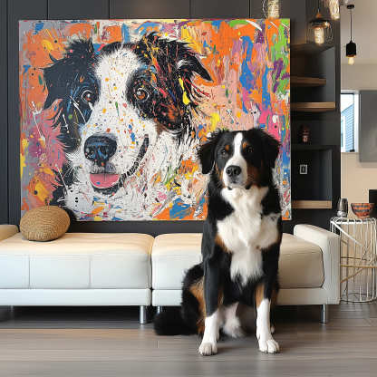 Abstract Expressionism Canvas-Artloverhouse