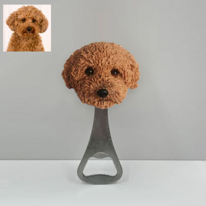 Personalized Pet Head Bottle Opener – Cute Gift for Pet Lovers