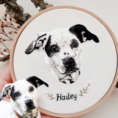 Personalized Embroidery Hoop Customized Photo Romantic Gift For Thanksgiving Gift