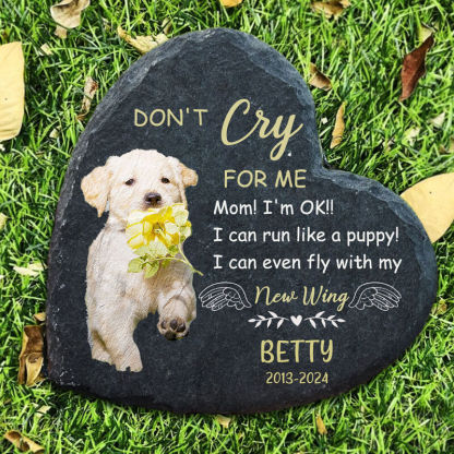 Personalized Memorial Stone Pet Grave Marker Memorial Gift for Pet Owner