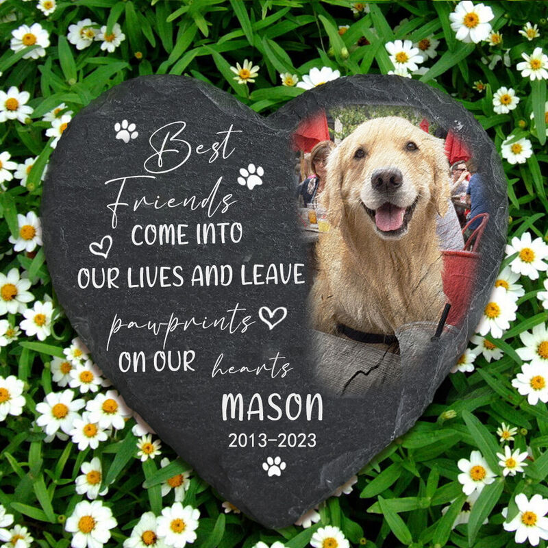Custom Memorial Stone Sympathy Gift for Pet Owners