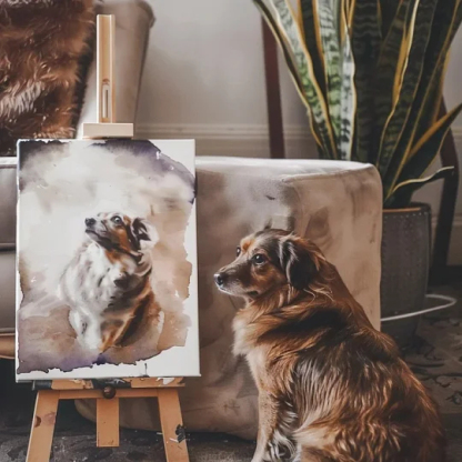 Watercolor Painting Canvas