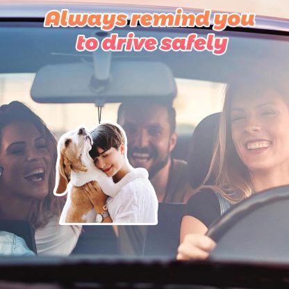 Custom Air Freshener for Car - Double Sided photo Personalized Air Freshener for Car