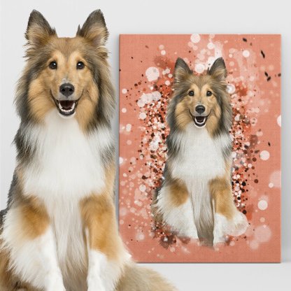 Personalized Pet Art - Canvas