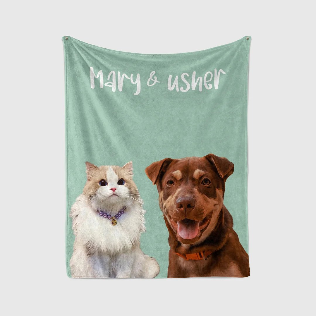 Custom Dog Face Blankets, Personalized Pet Photo Blanket, Fleece Dog Blankets, Customized Photo Throws, Dog Dad Gifts, Pet Lover Gifts