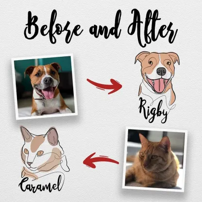 Custom Pet Portrait Plush Blanket Capture Canine Charm in Art Dog Portrait Blanket