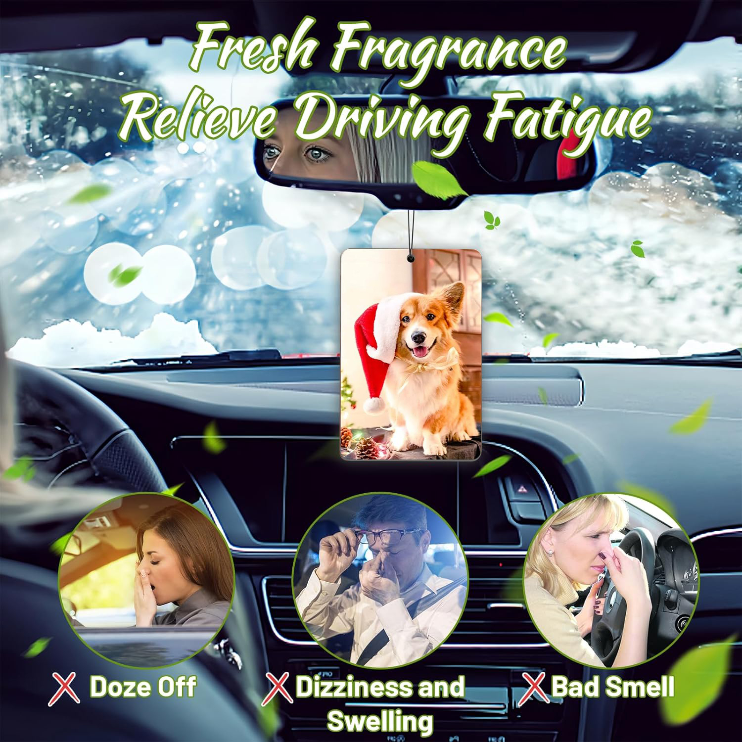 Custom Air Freshener for Car - Double Sided photo Personalized Air Freshener for Car
