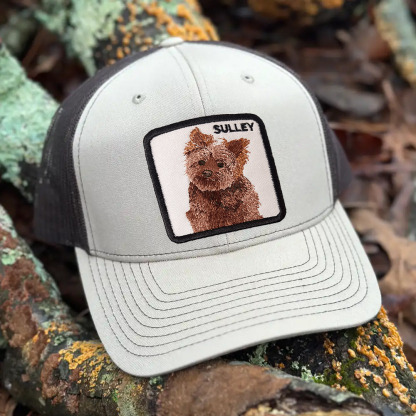 Personalized Embroidered Pet Patch Trucker Hat