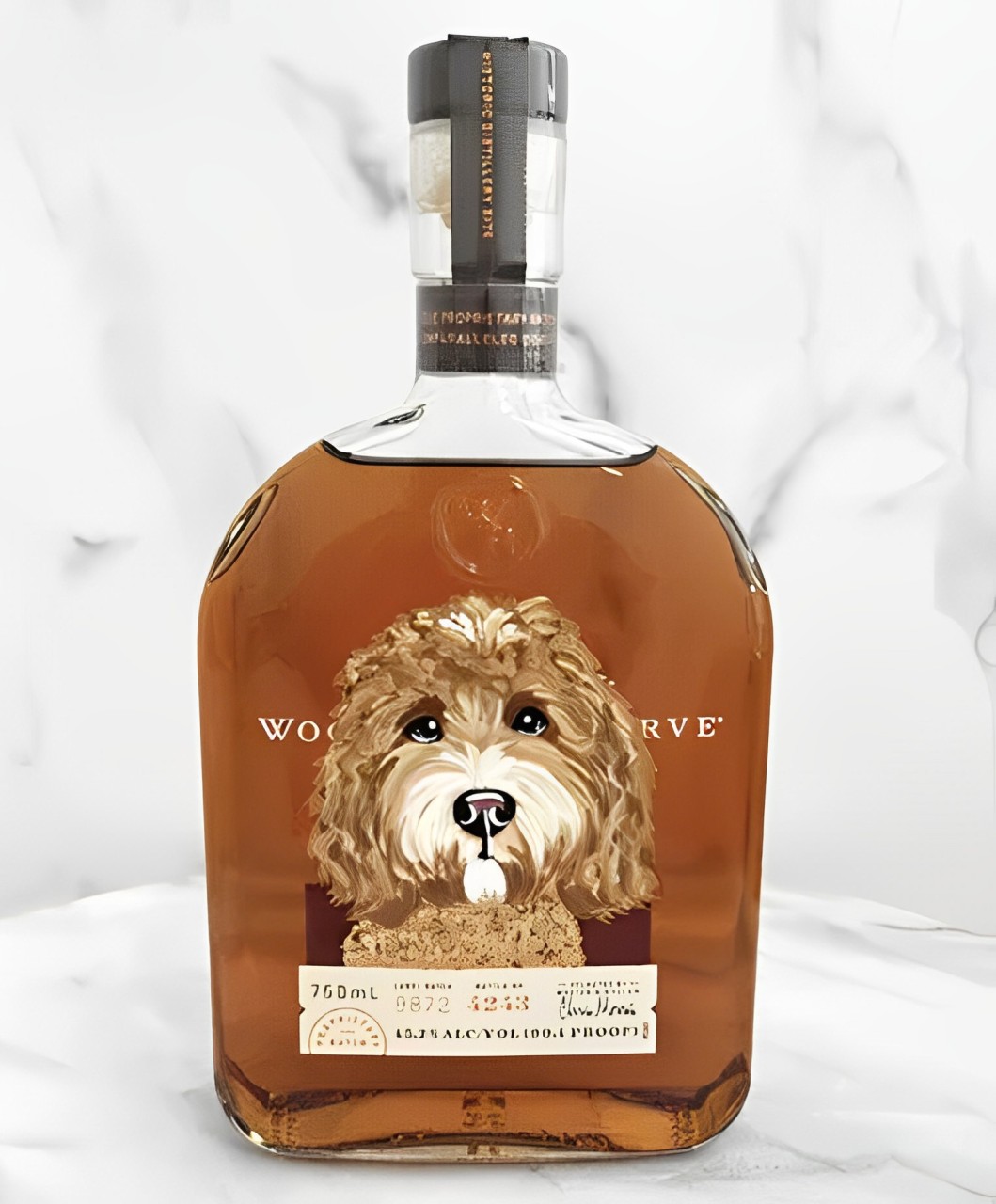 Custom Whiskey Bottles with Pet Portraits