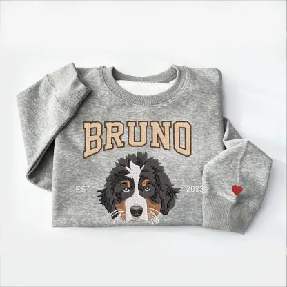 Custom Embroidered Pet  Sweatshirt
