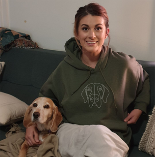 Custom Embroidered Hoodie-Artloverhouse