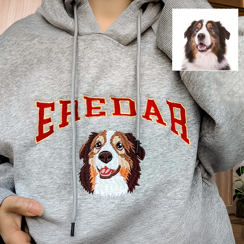 Custom Embroidered Pet  Sweatshirt