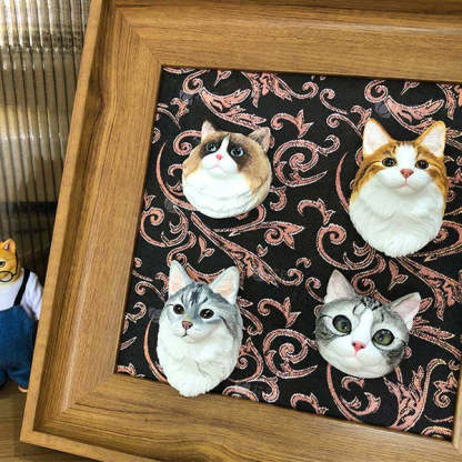 🐱Adorable Cat Art, Always in Sight! - Custom Cat Sculpture