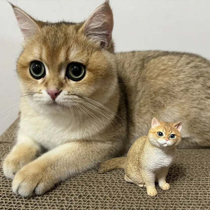 🐱Adorable Cat Art, Always in Sight! - Custom Cat Sculpture