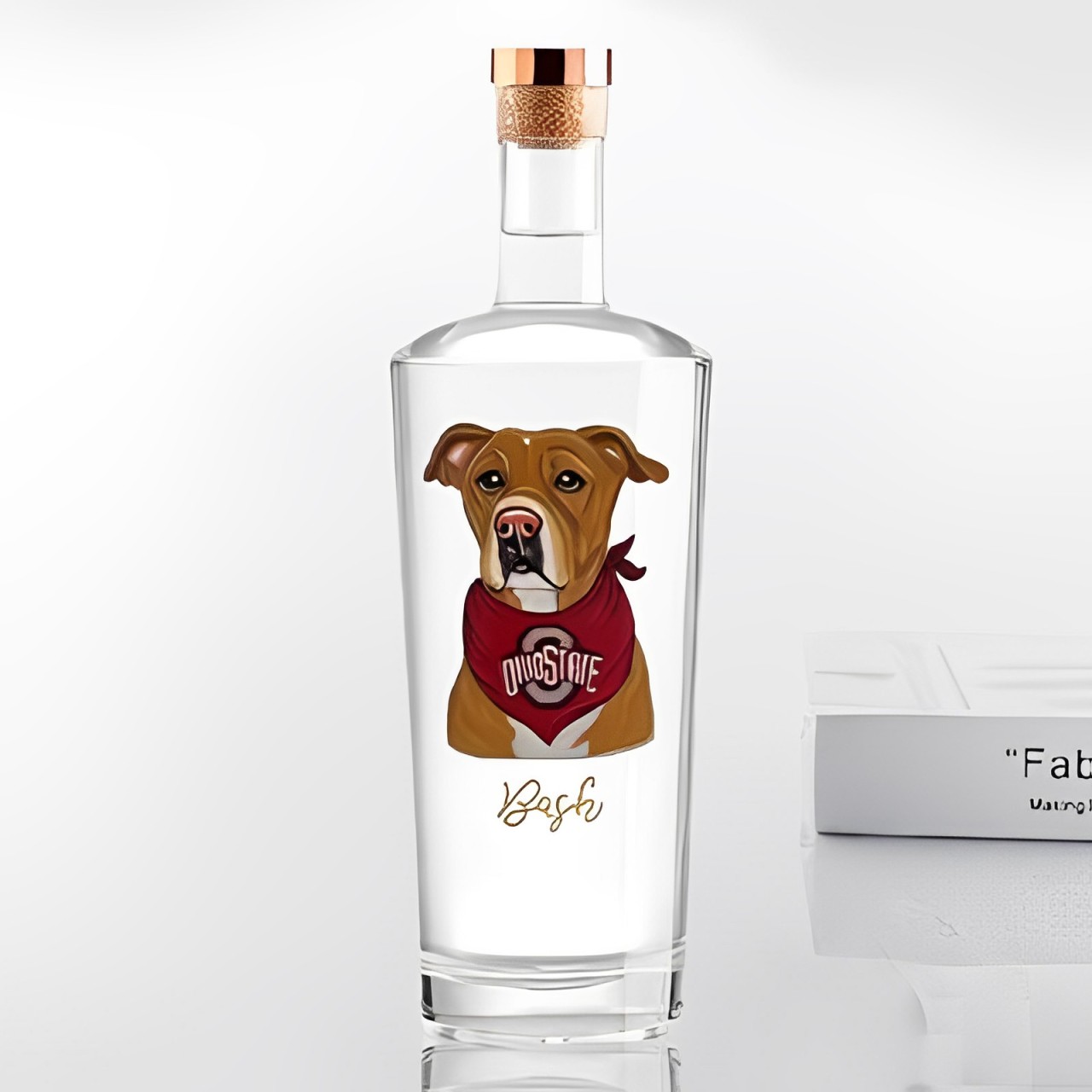 Custom Whiskey Bottles with Pet Portraits