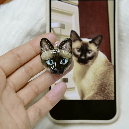 Custom Pet Sculpture Necklace – A Unique Keepsake for Pet Lovers 🐾