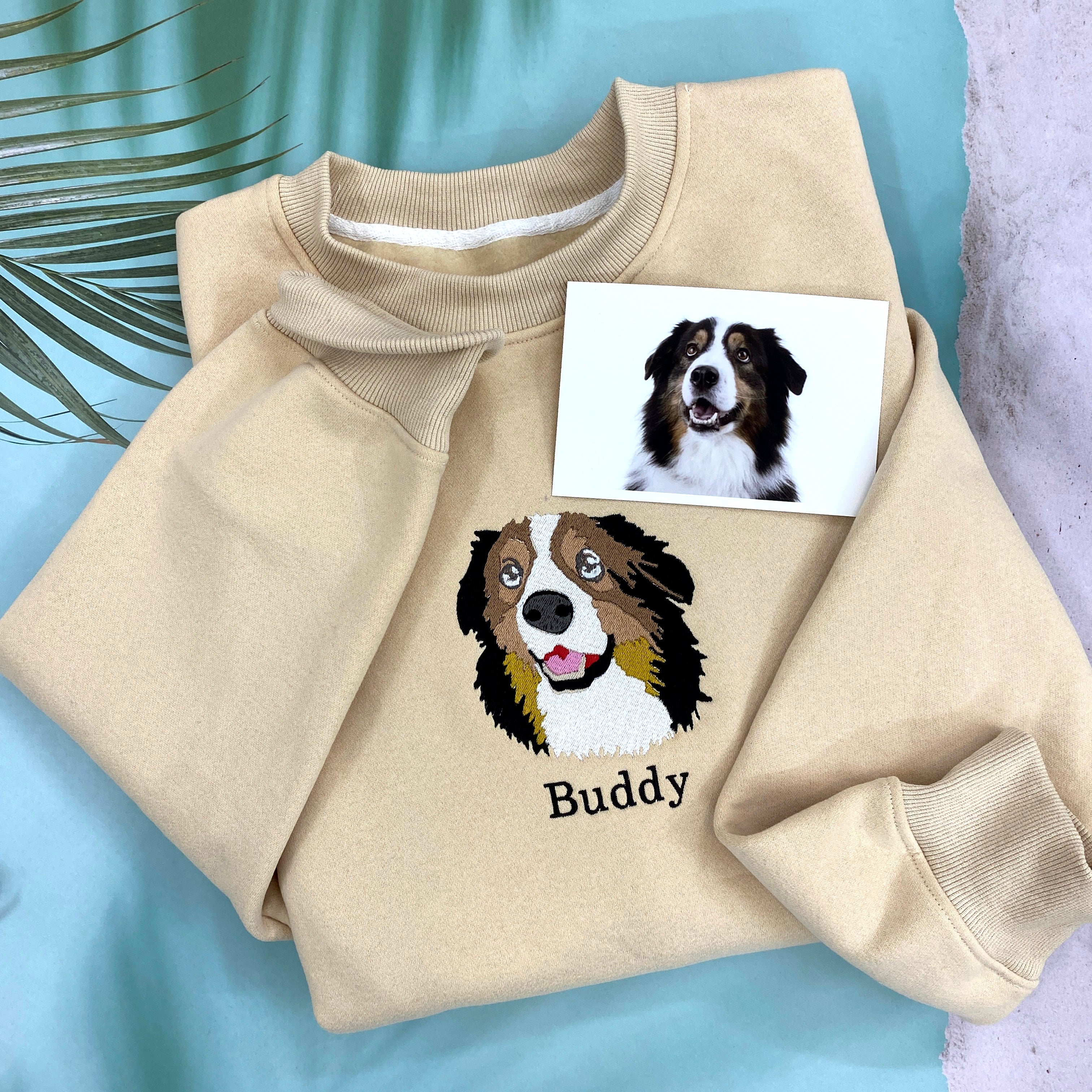 Custom Pet Photo Music Embroidery Player