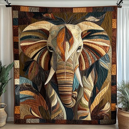 Midnight Wanderer Quilted Blanket