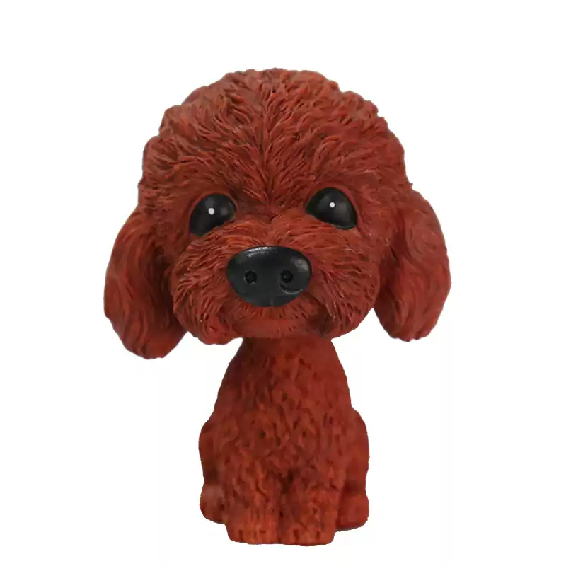 Custom Realistic Lifelike Bobbleheads for Dog Lovers, Car Desktop Home Accessories Ornament